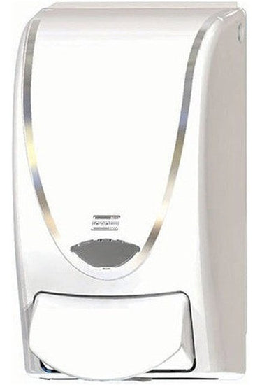 Distributeur Proline Curve avec bordure chromée Blanc
